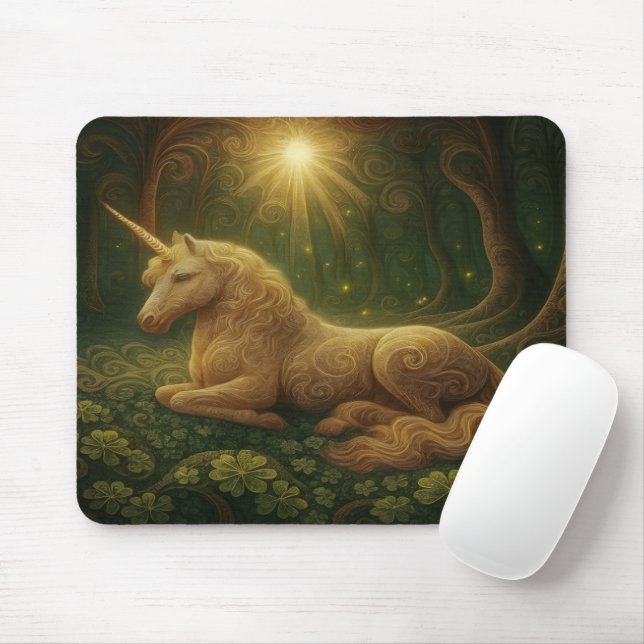 Einhorn-Legende Mousepad (Mit Mouse)