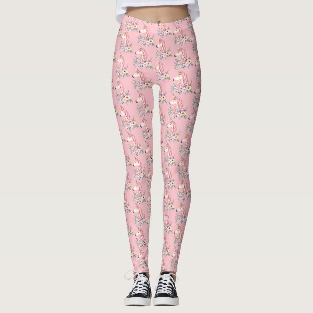 Einhorn Leggings (Vorderseite)