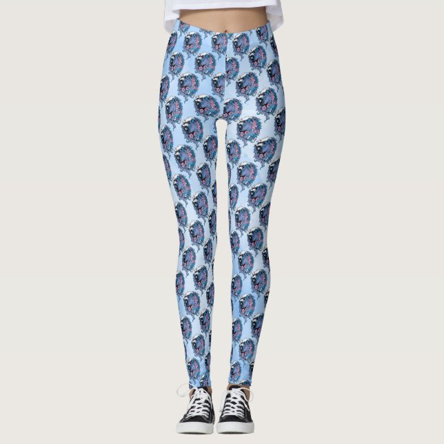 Einhorn Leggings (Vorderseite)