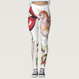 Einhorn-Leggings von ShotBaeB Leggings