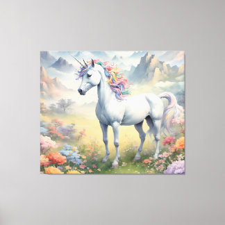Einhorn Leinwanddruck