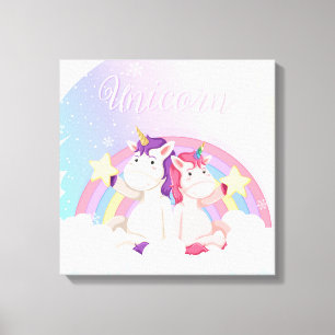 Einhorn Leinwanddruck