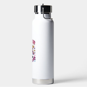 Einhorn Level Up wie ein Einhorn Werbespot Cute Gi Trinkflasche