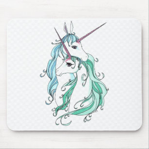 Einhorn-Liebe Mousepad