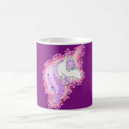 Einhorn lila rosa kaffeetasse