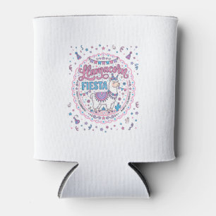 Einhorn Llamacorn Fiesta Spielendes-Shirt Grafik_1 Dosenkühler