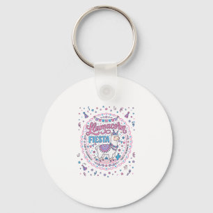 Einhorn Llamacorn Fiesta Spielendes-Shirt Grafik_1 Schlüsselanhänger