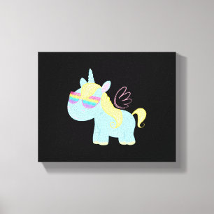 Einhorn Magie Leinwanddruck
