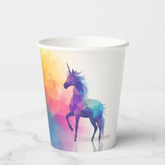 Einhorn-Magie Pappbecher