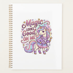 Einhorn-Magie sieht gut aus auf mir Grafikdesign W Planer
