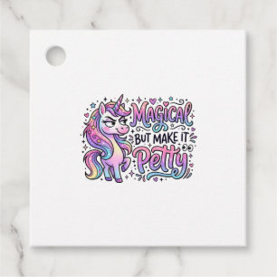 Einhorn Magisch, aber Mach es Kleinlich Geschenkid Geschenkanhänger