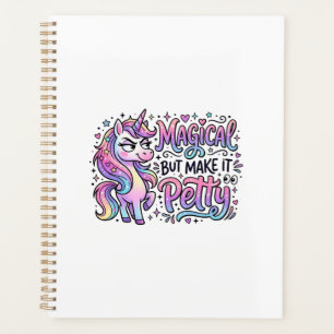 Einhorn Magisch, aber Mach es Kleinlich Geschenkid Planer