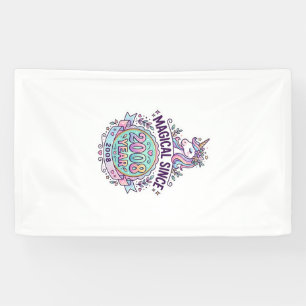 Einhorn Magisch Seit Jahr Grafikdesign Zazzle D Banner