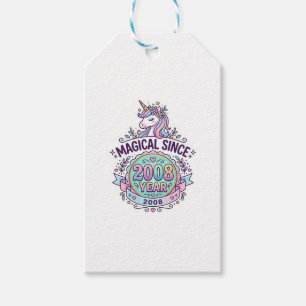Einhorn Magisch Seit Jahr Grafikdesign Zazzle D Geschenkanhänger