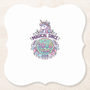Einhorn Magisch Seit Jahr Grafikdesign Zazzle D Untersetzer