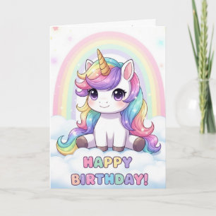 Einhorn Magische Geburtstagskarte Personalisiert R Karte