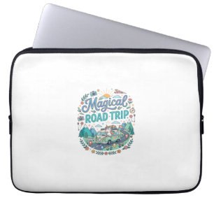 Einhorn Magische Reise Druckfertige POD Kunst_ Laptopschutzhülle