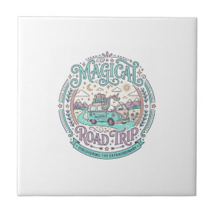 Einhorn Magische Reise Original Grafik T-Shirt Des Fliese