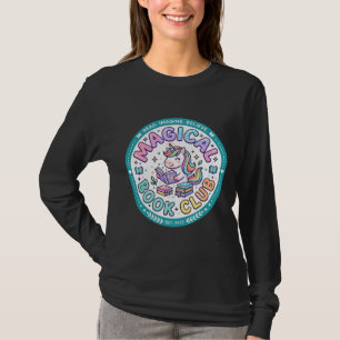 Einhorn Magischer Buchclub Lustiges Shirt Grafik_1