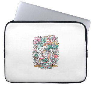 Einhorn Magischer Lehrer Club Kawaii Marktplatz Ar Laptopschutzhülle