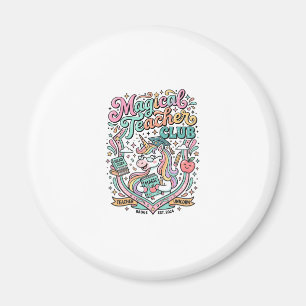 Einhorn Magischer Lehrer Club Kawaii Marktplatz Ar Magnet