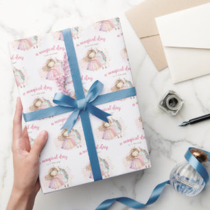 Einhorn Magischer Tag Geburtstag Geschenkpapier