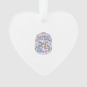 Einhorn Magisches Kleines Team Grafikdesign Produk Ornament