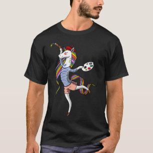 Einhorn-Maler T-Shirt
