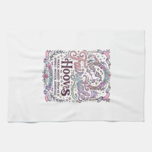 Einhorn Märchen Hufe Original Merch Design_1 Geschirrtuch