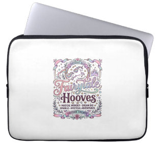Einhorn Märchen Hufe Original Merch Design_1 Laptopschutzhülle