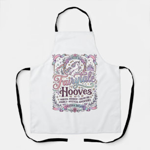 Einhorn Märchenhufe Original Merch Design_1 Schürze
