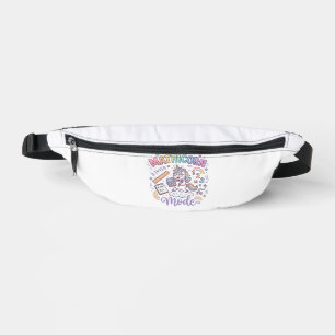 Einhorn Mathicorn Mode Anbetungswürdige Typografie Bauchtasche