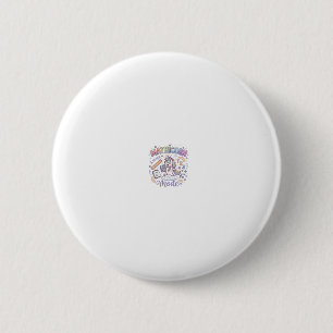 Einhorn Mathicorn-Modus Liebenswerte Typografie-De Button