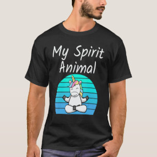 Einhorn Mein Seelen-Tier Entspannende Vermittlung T-Shirt