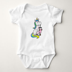 Einhorn mit Bubble Tee
