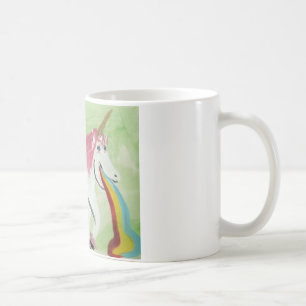 Einhorn mit der Magen-Grippe Tasse