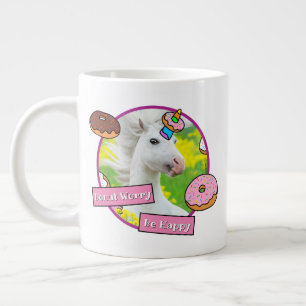 Einhorn mit Donuts Jumbo-Tasse