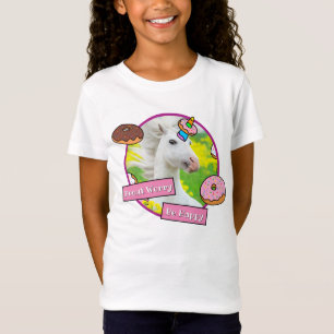 Einhorn mit Donuts T-Shirt