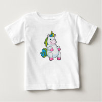 Einhorn mit großem Bauch