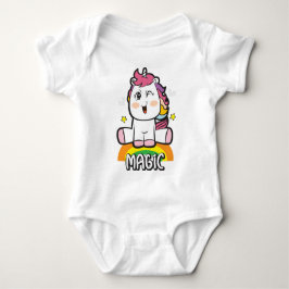 Einhorn mit Magie Baby Strampler