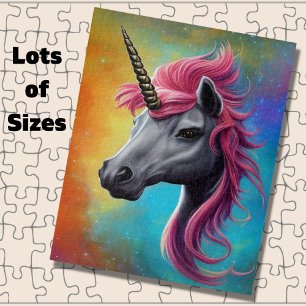 Einhorn mit Pink Mane Jigsaw Puzzle