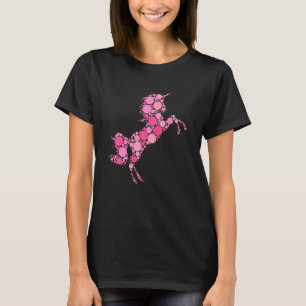 Einhorn mit rosa Tupfen Internationaler Tupfen-Tag T-Shirt
