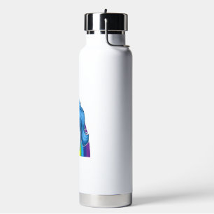 Einhorn mit Schnurrbart Dadacorn Dadicorn Einhorn  Trinkflasche