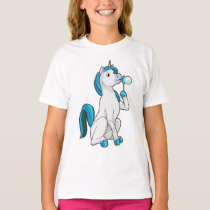 Einhorn mit Seifenblasen T-Shirt