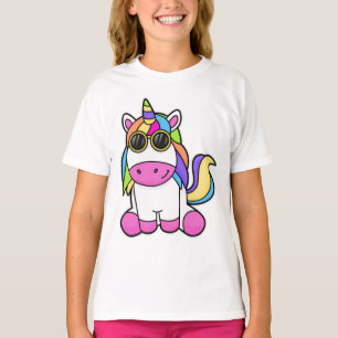 Einhorn mit Sonnenbrille T-Shirt