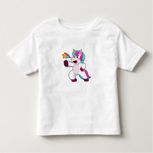Einhorn mit Star Kleinkind T-shirt