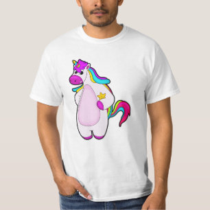 Einhorn mit Star T-Shirt