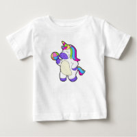 Einhorn mit Volleyball