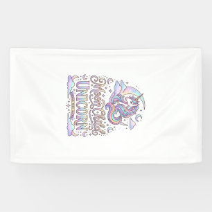 Einhorn Mond Kind Einhorn Original Zazzle Design_ Banner