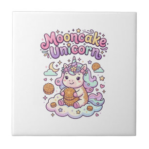 Einhorn Mondkuchen Einhorn Charmante Kleidung Graf Fliese